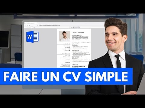 Comment Faire un CV Simple en 5 Étapes (+ Modèle Gratuit)