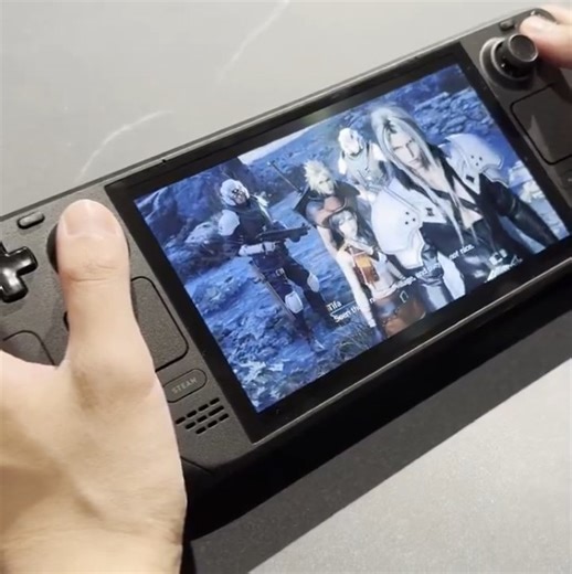 First look at Final Fantasy VII Rebirth running on Steam Deck. Learn more: http://sqex.link/VIISD | JRPG Warrior