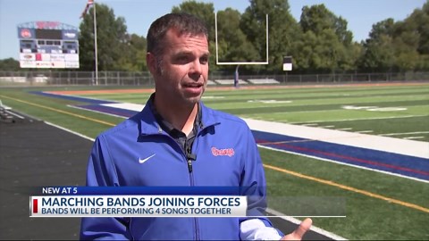 Ohio State and Ohio marching bands will join forces this weekend