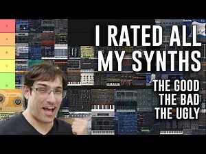 Rating all 47 of my synth VST plugins