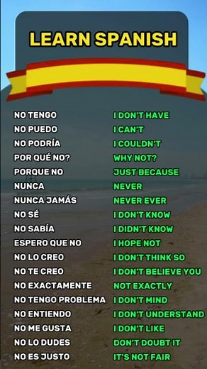 Learn Spanish