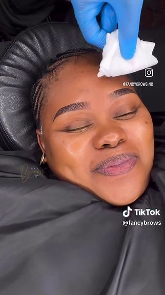 Ombre Powder Brows Service by Master David