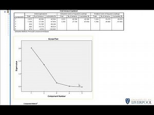 Principal component analysis in SPSS