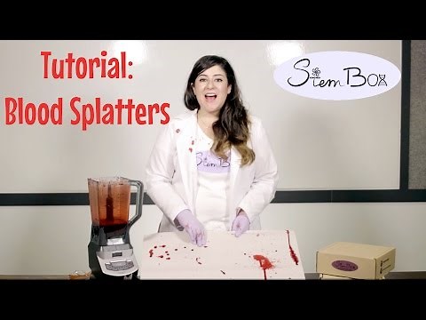 Blood Splatter Forensics Tutorial