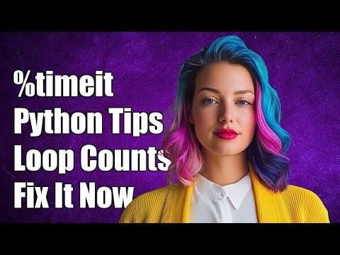 Understanding %timeit in Python: Why Loop Counts Vary and How to Fix It