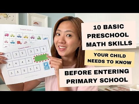 10 Basic Preschool Math Skills and Hands-on Math Activities for Preschoolers