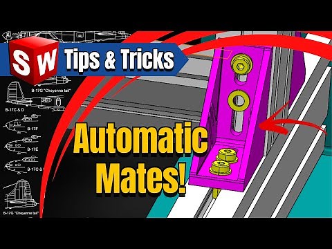 Get Smart with Solidworks: Automate Your Assemblies With Mate References
