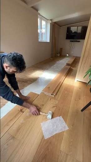 Natural Brushed Oak Engineered Wood Flooring Installation | Simple and Stunning Results