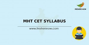 MHT CET Syllabus 2025 & Exam Pattern PDF Download