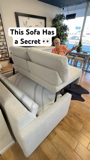 This Sofa Has a Secret 👀 | #SofaBed #spacesavingfurniture