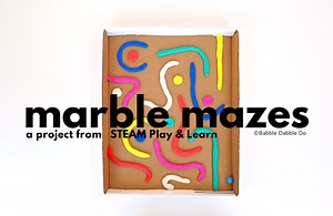 How To Make A Simple DIY Marble Maze