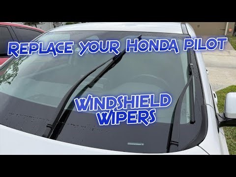 How to Replace Your Honda Pilot Windshield Wipers - Front and Rear - 2023, 2024, 2025