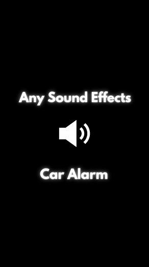 Car Alarm Sound Effects: Warning Signals for Your Vehicle