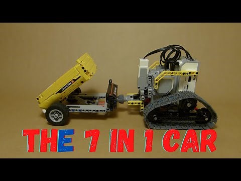 THE 7 IN 1 CAR | Lego Mindstorms Ev3 | MOC (with building instructions)