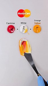 15K views · 130 reactions | What's the secret behind MasterCard Colors Combination  #colormixing #paintmixing #painting #colors #fyp #amsr #satisfying #colors #usa | Color Mixing Zone | Facebook
