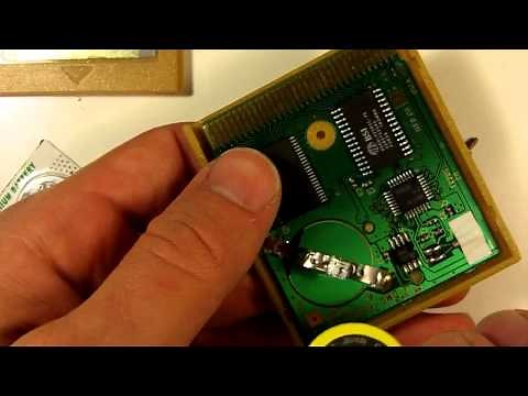 How to Replace Battery in Pokemon Gold for Game Boy Color to Fix Save Feature