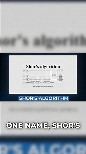 The Algorithm That Breaks Everything #quantum #security