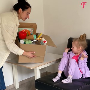 30K views · 507 reactions | Arts and crafts with a cardboard box is highly entertaining. | Fabiosa Daily | Facebook