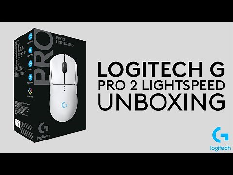 Logitech G PRO 2 LIGHTSPEED Wireless Mouse UNBOXING