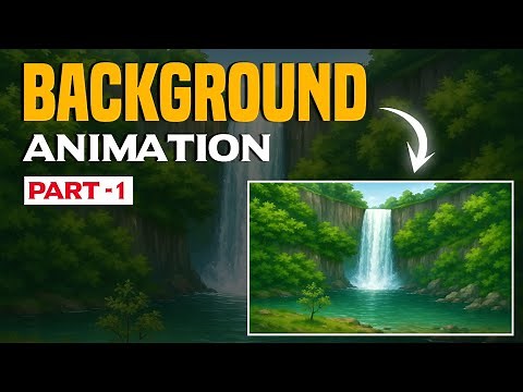 2D Background Animation for Cartoons – Step by Step Tutorial | Part 1