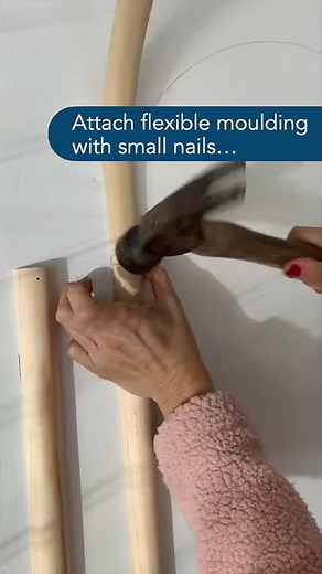 DIY Moulding Wall Arches