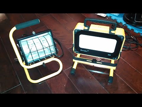 Work lights: Halogen VS LED