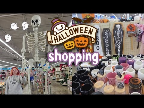 LETS GO HALLOWEEN SHOPPING🎃👻✨ | vlogtober days 10 & 11 |