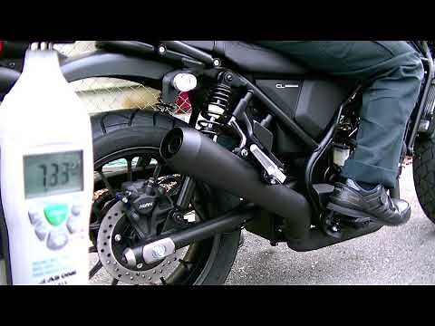 【WirusWin】ホンダ CL250（8BK-MC57）用スリップオンマフラー メガホンタイプ