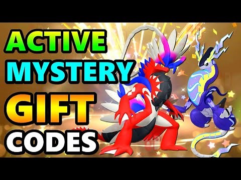 ☆Full List of Active Scarlet Violet Mystery Gift Codes December 2024☆