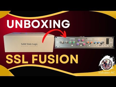 SSL Fusion Analog Master Processor Unboxing. Does it work? Not sponsored!
