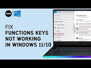 How to Enable or Disable Function Keys (Fn key) in Windows | Fix Functions Keys 💻
