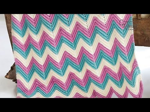 🤯 Chevron Crochet Made EASY! Master the Ripple Stitch for Any Size Project