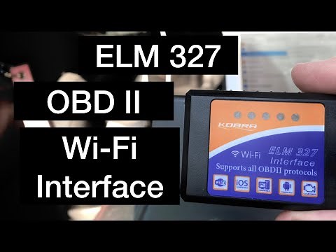 OBDII ELM 327 Wi-Fi Interface