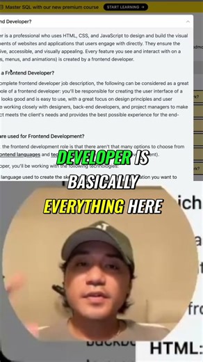 Front End Developer Explained Your First Step!