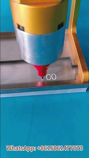 Watch Our Handheld Dot Peen Marking Machine Create Line Marking & Dot Engraving on Sheet Metal!