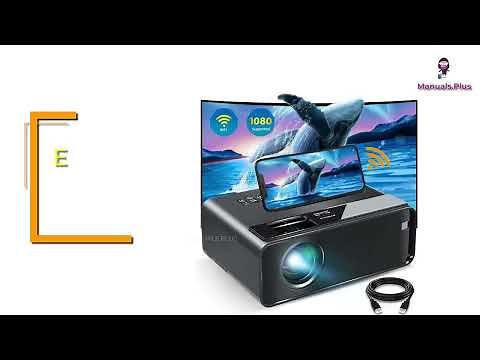 ELEPHAS W13 Mini WI-FI Projector - Unboxing and Setup Guide
