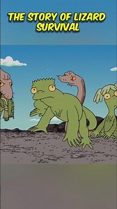 The story of lizard survival
