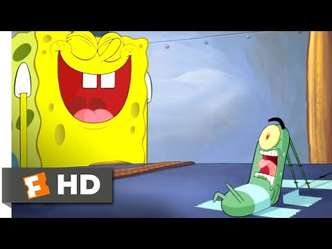 The SpongeBob Movie: Sponge Out of Water (2015) - Spongebob Laughs Scene (2/10) | Movieclips