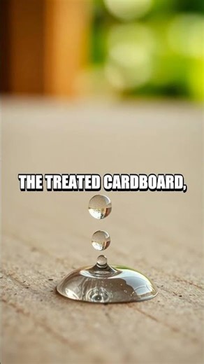 The Incredible Homemade Hydrophobic Surface Experiment