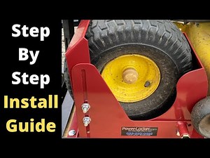 Installing power lockers! Easiest way to tie down your mowers to your trailer - Ballard inc