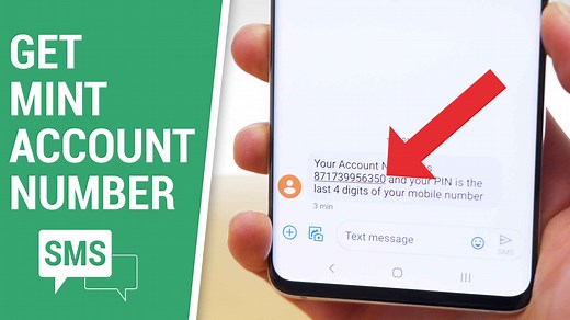 How To Get Your Mint Mobile Account Number & PIN