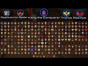 LEGO Marvel’s Avengers - All Characters and Costumes (With All DLC Characters) + Gameplay