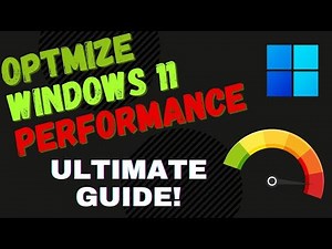 ✅✅✅ Optimize windows 11 for performance - Windows 11 full optimization [ULTIMATE PERFORMANCE]