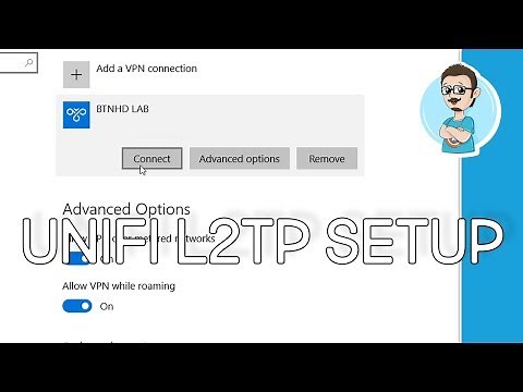 Configure L2TP Access on UniFi Security Gateway Router!