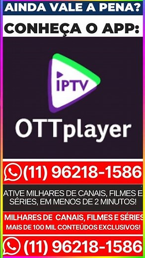 O SEGREDOS DOS EXPERTS: USE O OTT PLAYER E UNIFIQUE SEUS SERVIÇOS!