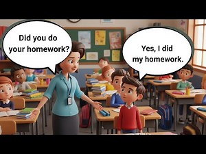 100 Easy Teacher & Student English Conversations | Simple Q&A for Kids