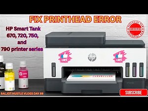Fix Your HP Printer NOW with This Simple Printhead Error Solution