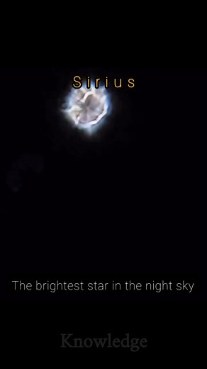 Sirius: The Brightest Star in the Night Sky