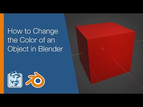 How to Change the Color of an Object in Blender