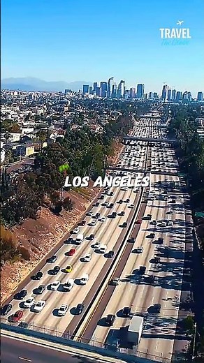 Exploring Los Angeles in 4K – Iconic Landmarks, Beaches & City Vibes 🌆🇺🇸 #shorts #losangeles #travel